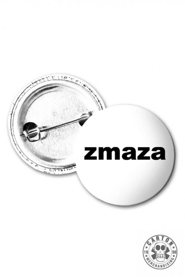ZMAZA LOGO white/black